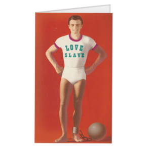 Carte postale dépliante Bikini - Love Slave