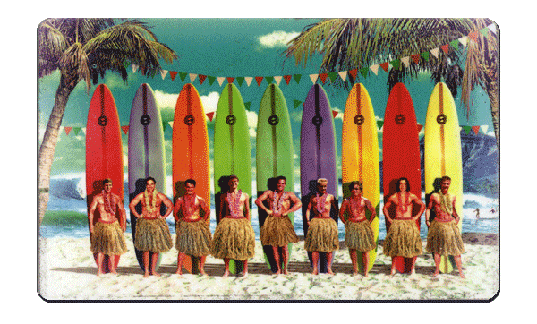 Planchette apéritif Bikini - Surfing boys – Image 2