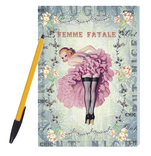 Cahier Bikini 70 pages Femme Fatale