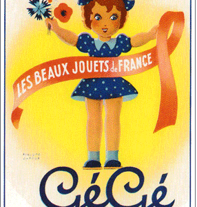 Carte postale - Gégé - Les beaux jouets de France - 10 x 15 cm
