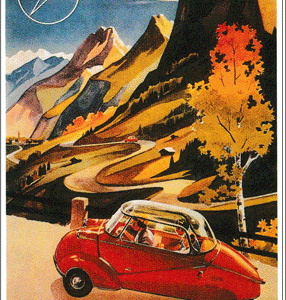 Carte postale - Messerschmitt KR200 - 10 x 15 cm