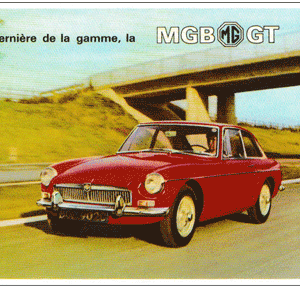 Carte postale - MGB-GT - 10 x 15 cm