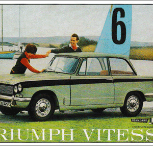 Carte postale - Triumph Vitesse - 10 x 15 cm
