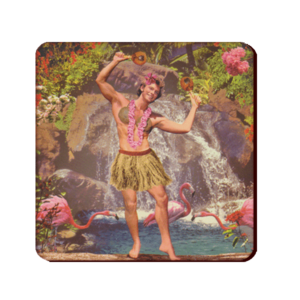 Sous-bock Bikini 20 - Hula man