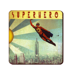 Sous-bock Bikini 37 - Superhero BOY