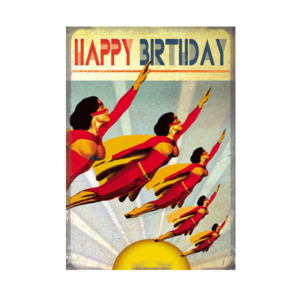 Carte postale Bikini 048 - Happy Birthday Sunshine Supergirl
