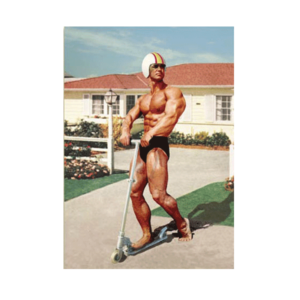 Carte postale Bikini 053 - Hunky scooter