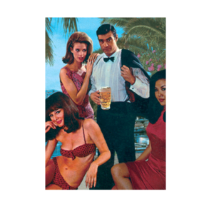 Carte postale Bikini 076 - Sexy Spy