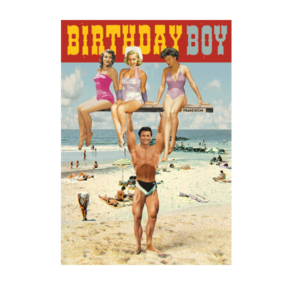 Carte postale Bikini 086 - Birthday Boy