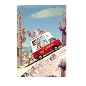 Carte postale Bikini 111 - Mr Whippy's van