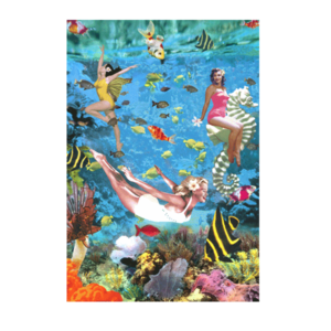 Carte postale Bikini 113 - Mermaids