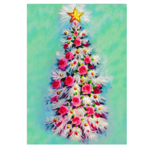 Carte postale 10 x 15 Kitsch Kitchen – Christmas tree