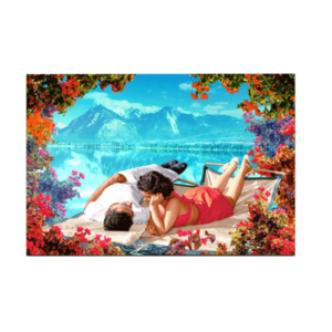 Carte postale Bikini 001 - Lovers