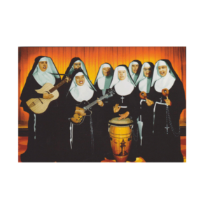 Carte postale Bikini 002 - Jammin' nuns