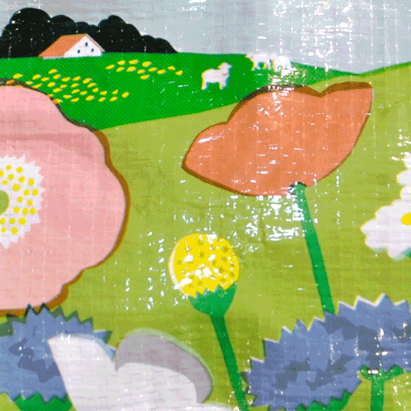 Trousse à crayons (ou autres trucs) - Modèle POPPIES - Blue Q – Image 3