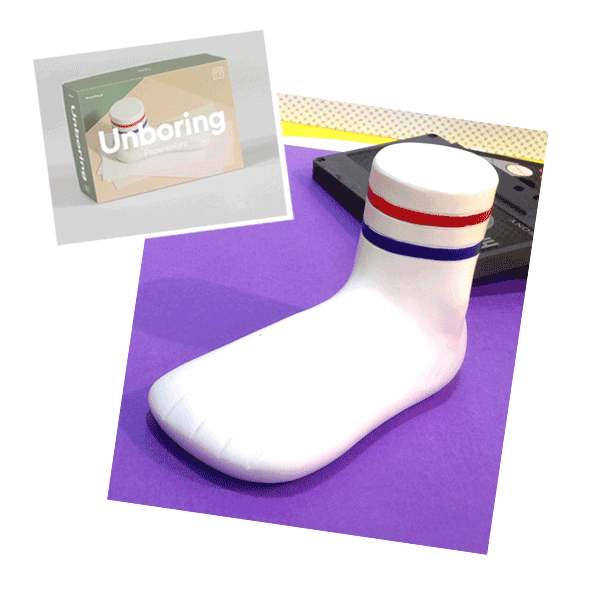 Presse-papier CHAUSSETTE DE FOOT - – Image 2