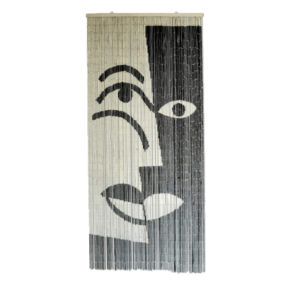 Portière en bambou BLACK & WHITE - 200 x 90 cm