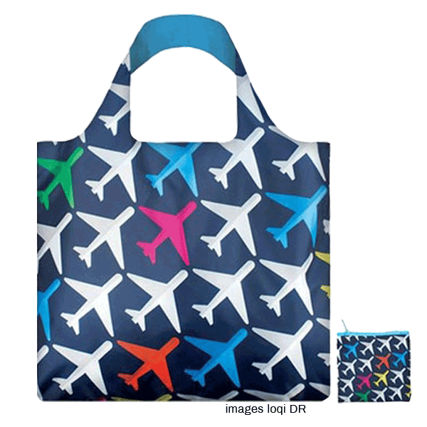 Cabas XL de poche AIRPORT - Design TJ Kim