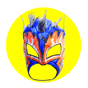 Masque de lutteur Mexicain - FIRE DRAGON - Made in Mexico