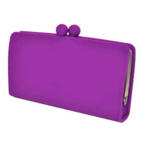 Portefeuille/ Compagnon à soufflet POCHI SEPA - Coloris purple