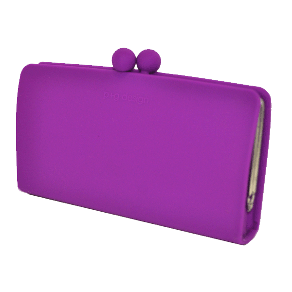 Portefeuille/ Compagnon à soufflet POCHI SEPA - Coloris purple