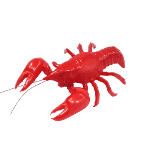 Le homard qui hoche la tête - Un joujou rétro fabriqué en Allemagne