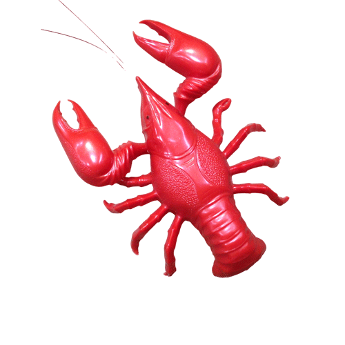 Le homard qui hoche la tête - Un joujou rétro fabriqué en Allemagne – Image 3