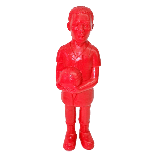 Poupée thermoplastique MAESTRO (Qui fait pouët-pouët !) - ROUGE