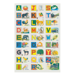 Affiche rétro Kitsch Kitchen - Kindergarten ALPHABET - 70 x 50 cm
