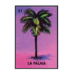 Affiche rétro Kitsch Kitchen - LA PALMA - 70 x 50 cm