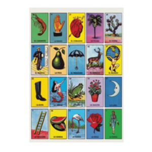 Affiche rétro Kitsch Kitchen - LOTERIA - 70 x 50 cm