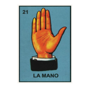 Affiche rétro Kitsch Kitchen – LA MANO - 70 x 50 cm