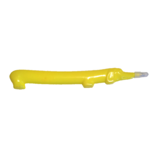 Stylo bille rigolo TECKEL Jaune