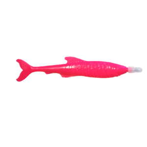Stylo bille rigolo SARDINE Rose