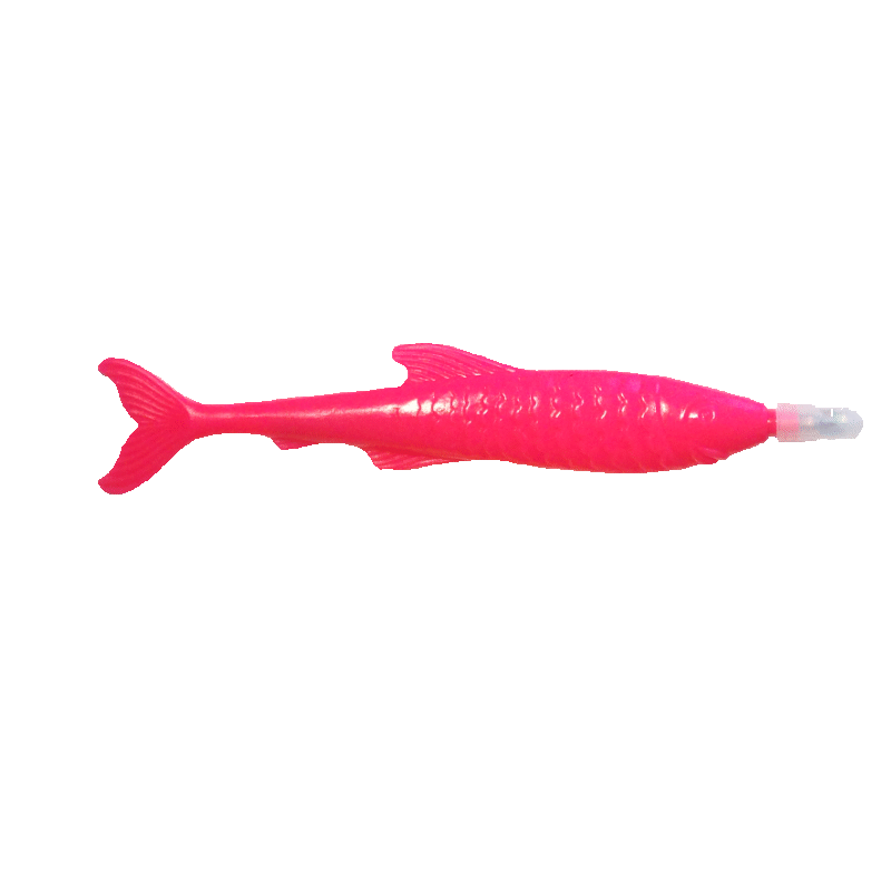 Stylo bille rigolo SARDINE Rose