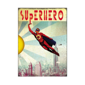 Poster Bikini - SuperHero BOY