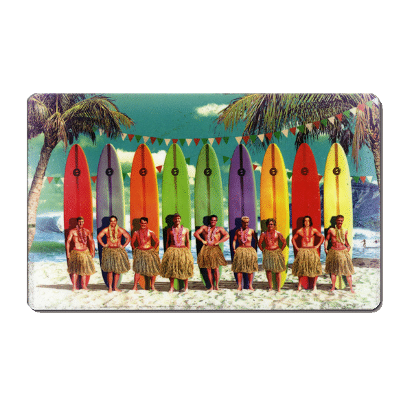 Planchette apéritif Bikini - Surfing boys