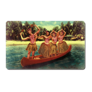 Planchette apéritif Bikini - Hula Pirogue
