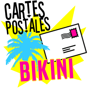Cartes postales Bikini