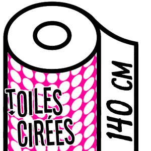 Toiles largeur 140 cm