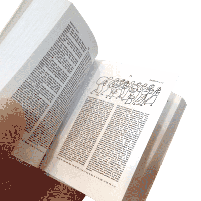 Micro-bible porte-clés en anglais - Modèle ARGENT – Image 3