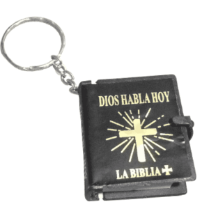 Micro-bible porte-clés en espagnol