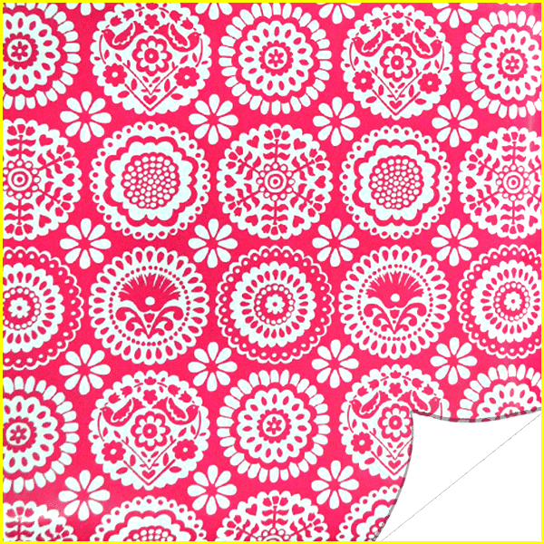 Papier adhésif plastifié Kitsch Kitchen PALOMA - Rouleau de 200 x 45 cm