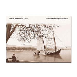 Carte postale - n° 050 - Paisible naufrage dominical - Cartes hors-collections Plonk & Replonk