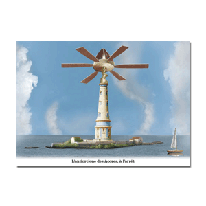 Carte postale - n° 279 - L'Anticyclone des Açores, à l'arrêt - Cartes hors-collections Plonk & Replonk