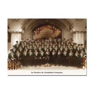 Carte postale - n° 467 - La Fanfare de l'Académie Française - Cartes hors-collections Plonk & Replonk