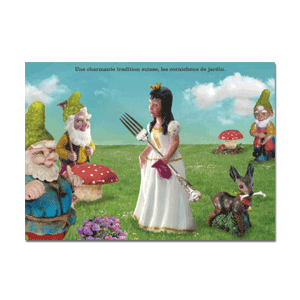Carte postale - n° 502 - Une charmante tradition suisse, les cornichons de jardin - Série ""Osons le Cornichon !""