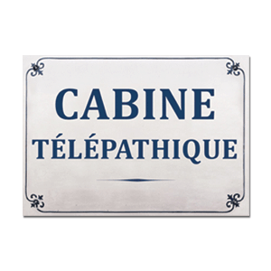 Carte postale - n° P577 - Cabine télépathique - Les petits panonceaux postaux