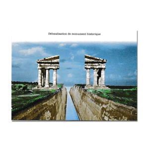 Carte postale - n° 579 - Délocalisation de monument historique - Cartes hors-collections Plonk & Replonk