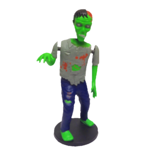 Statuette Zombie à ressort